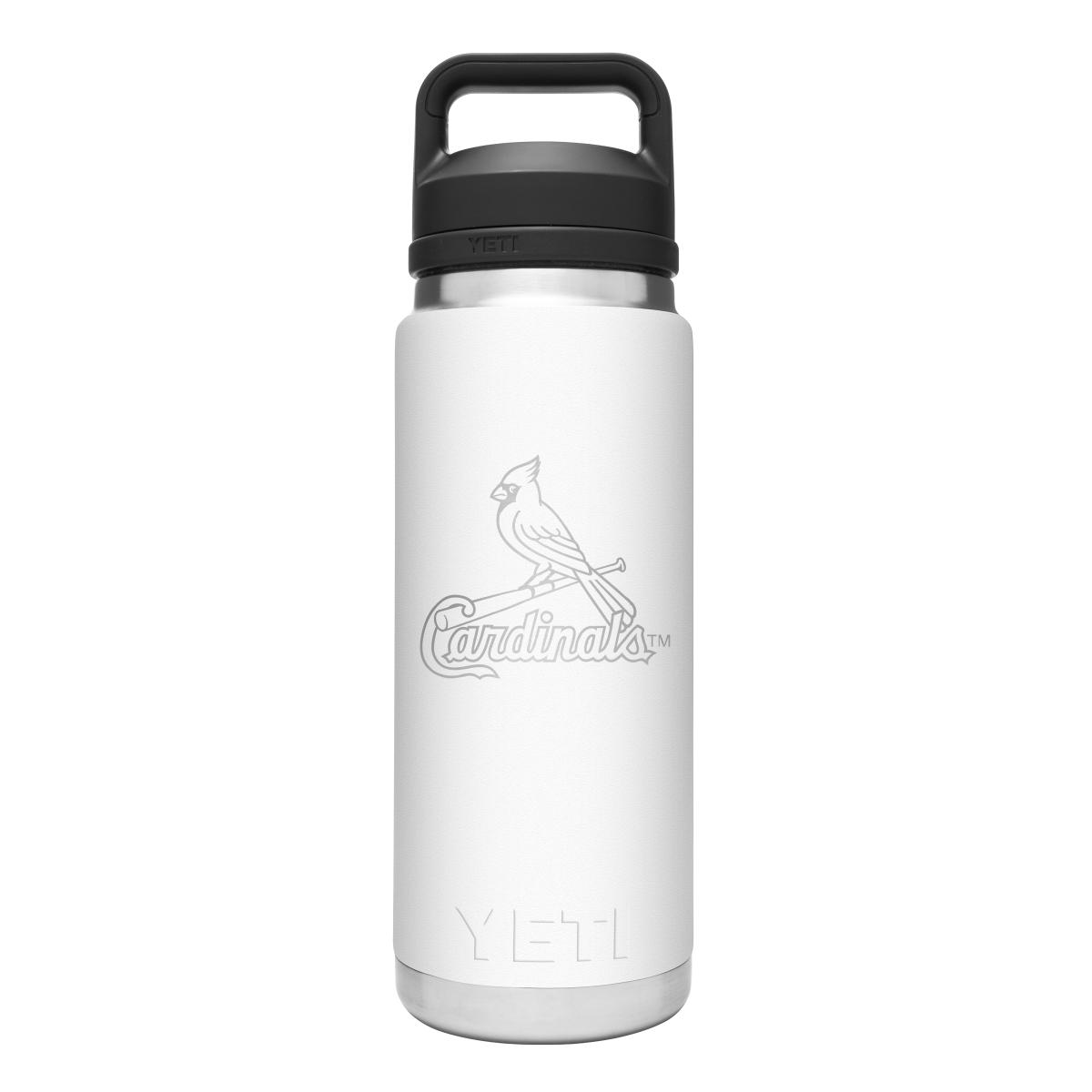 St. Louis Cardinals Rambler 26 Oz Bottle with Chug Cap from YETI - $50.00